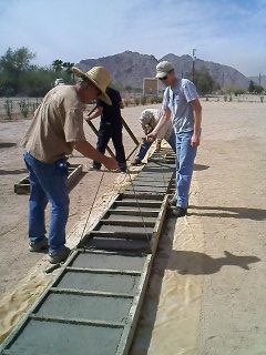 A papercrete workshop